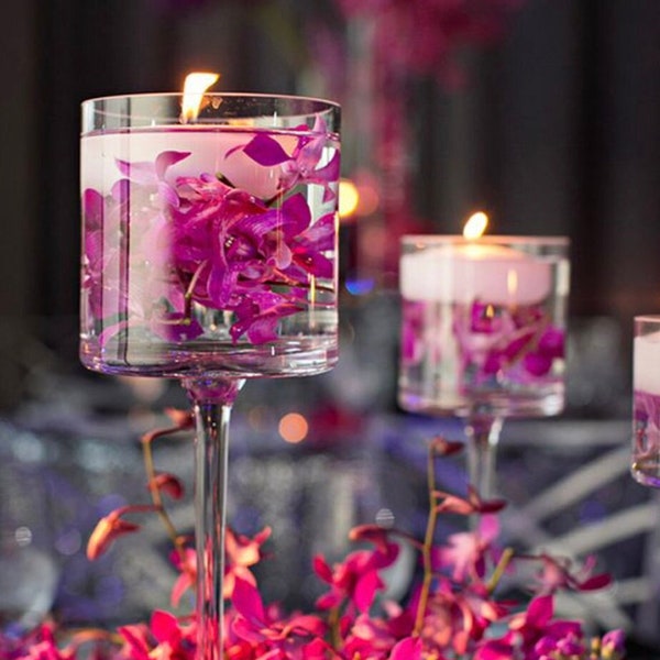 Floating Candle Centerpiece Etsy
