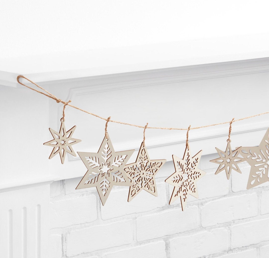 44-wood-cutout-star-garland-wooden-stars-farmhouse-decor-christmas