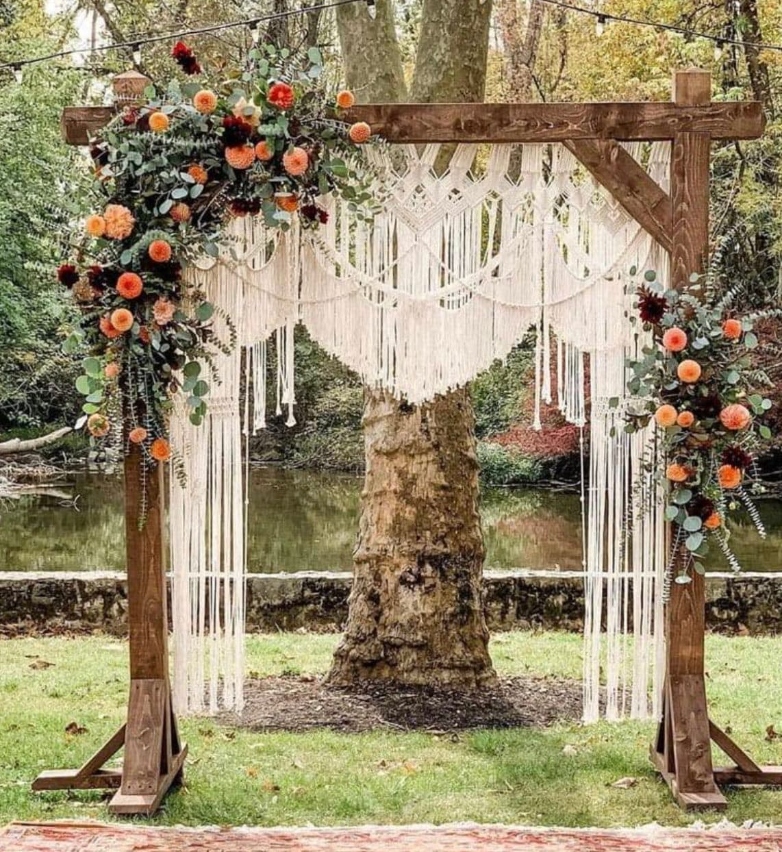 7 FT. Wooden Square Wedding Arch Heavy Duty Photography Etsy