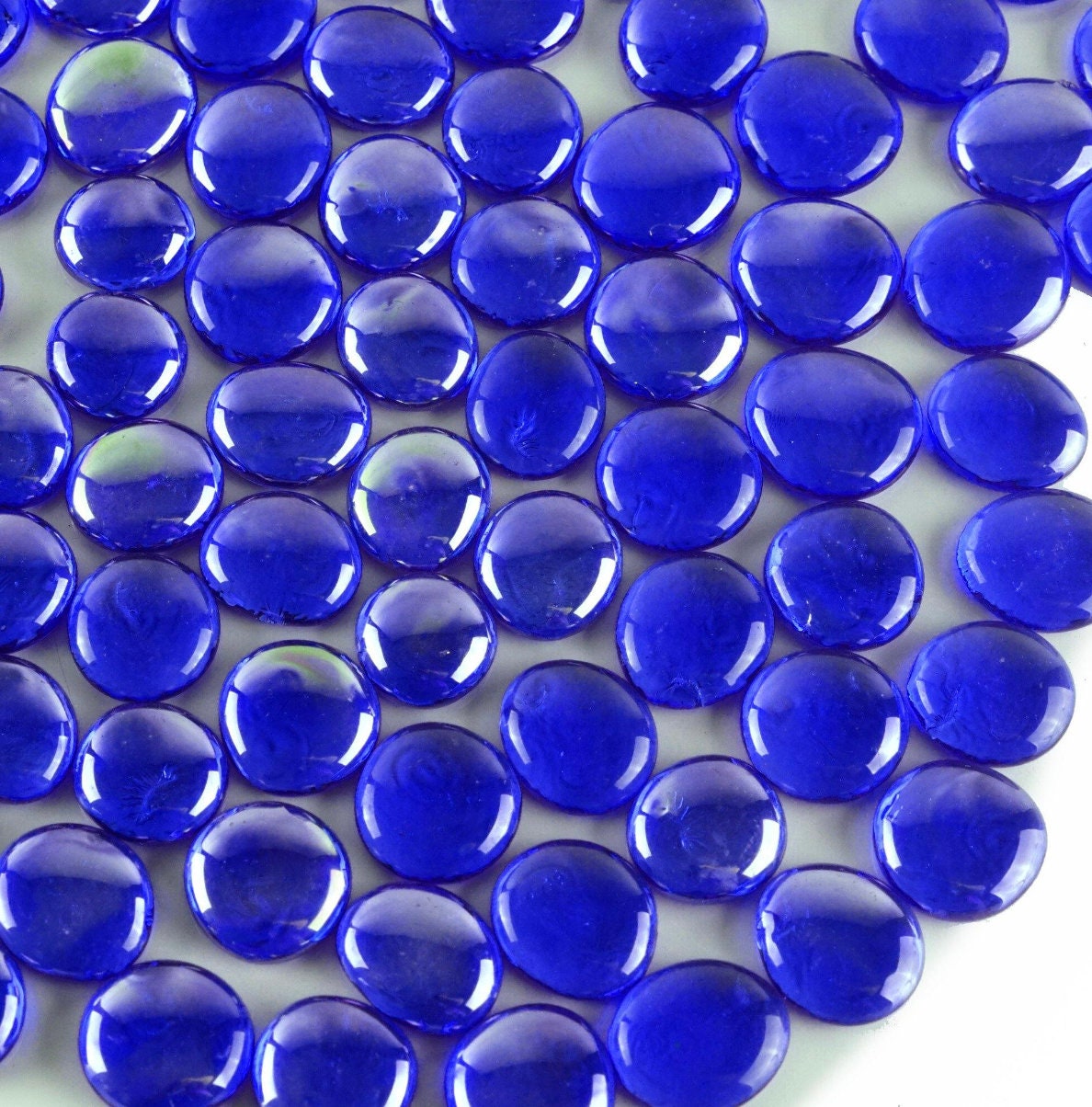 30 LBS. Cobalt Blue Glass Vase Fillers Gem Stones Wedding Etsy
