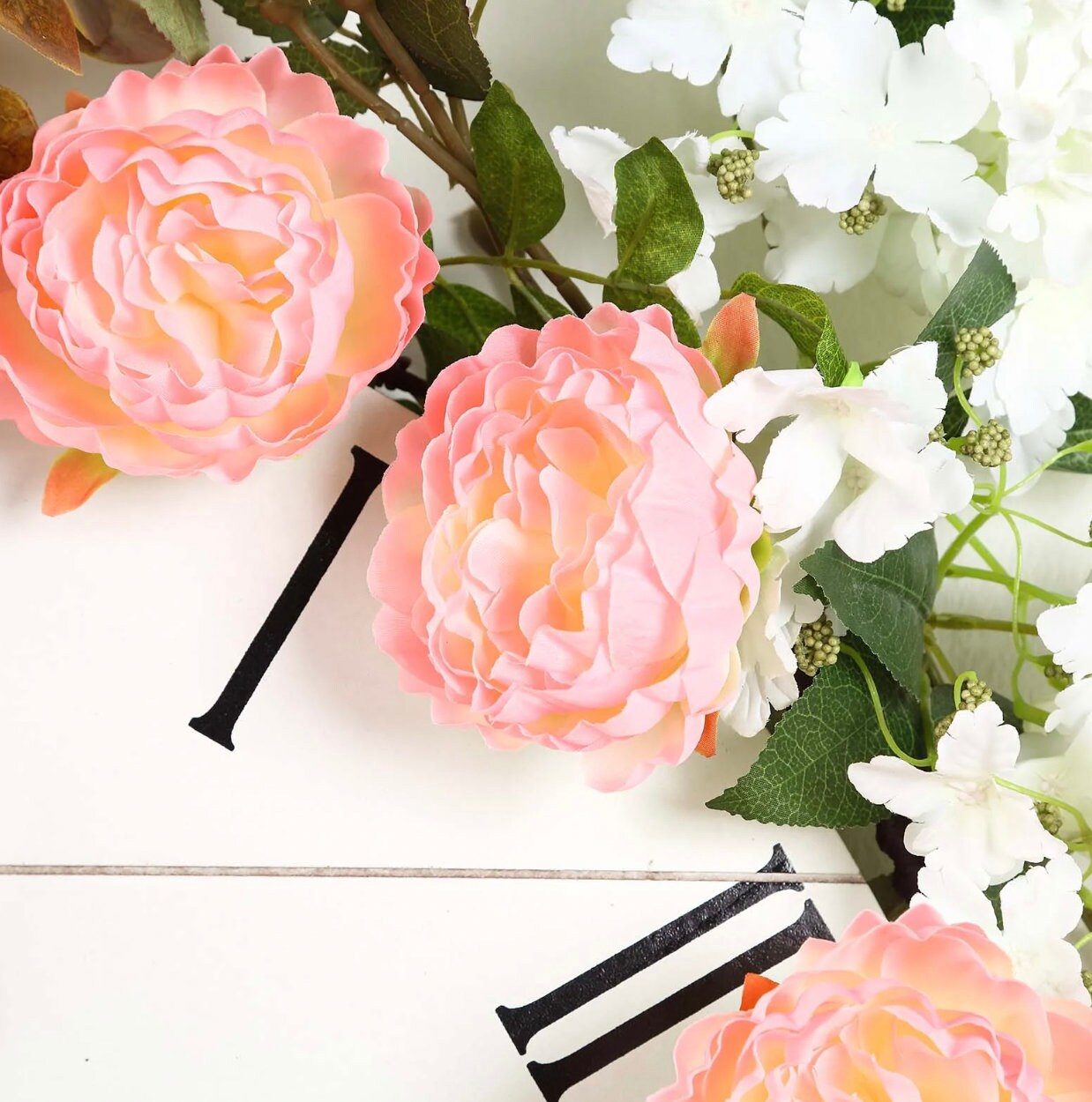 6 FT. Peony Flower Garland Vine Spring Decor Easter Floral Etsy