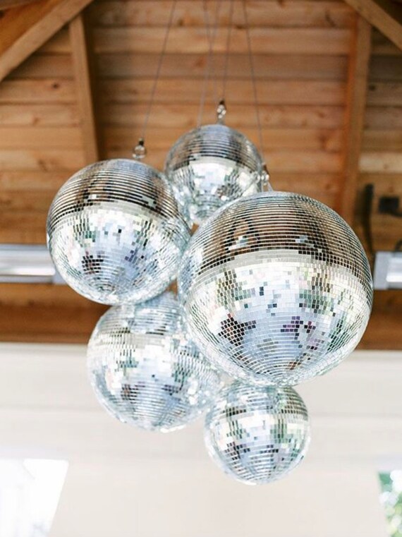 24 Inch Extra Large Mirror Disco Ball Hanging Glass Mirrored Disco  Decorations Party Groovy 70s Theme Retro Dance Christmas Decor Tree Sale -  Etsy Denmark