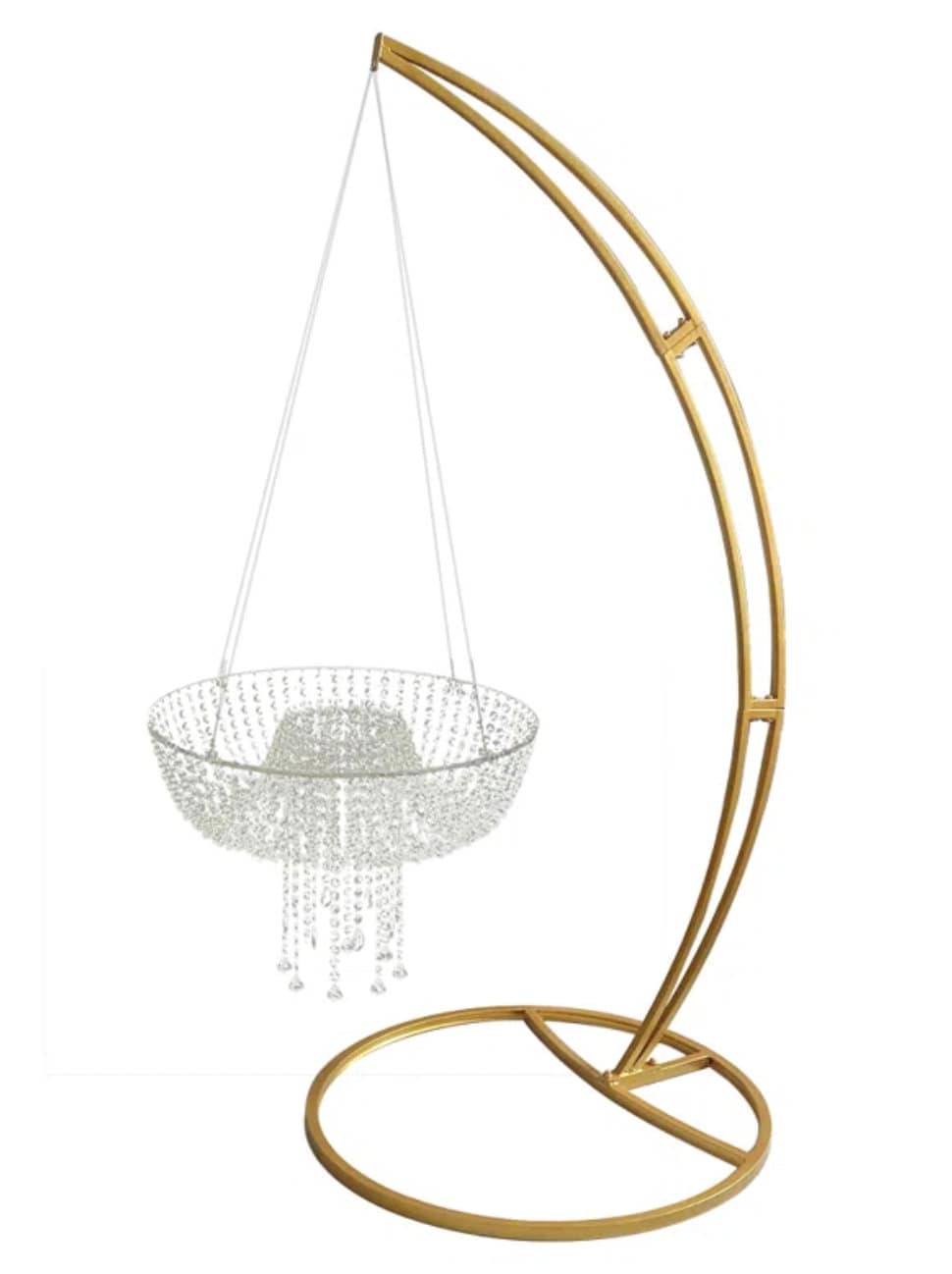 6.5 FT Hanging Cake Crystal Stand Arch Suspended Cake Display Etsy