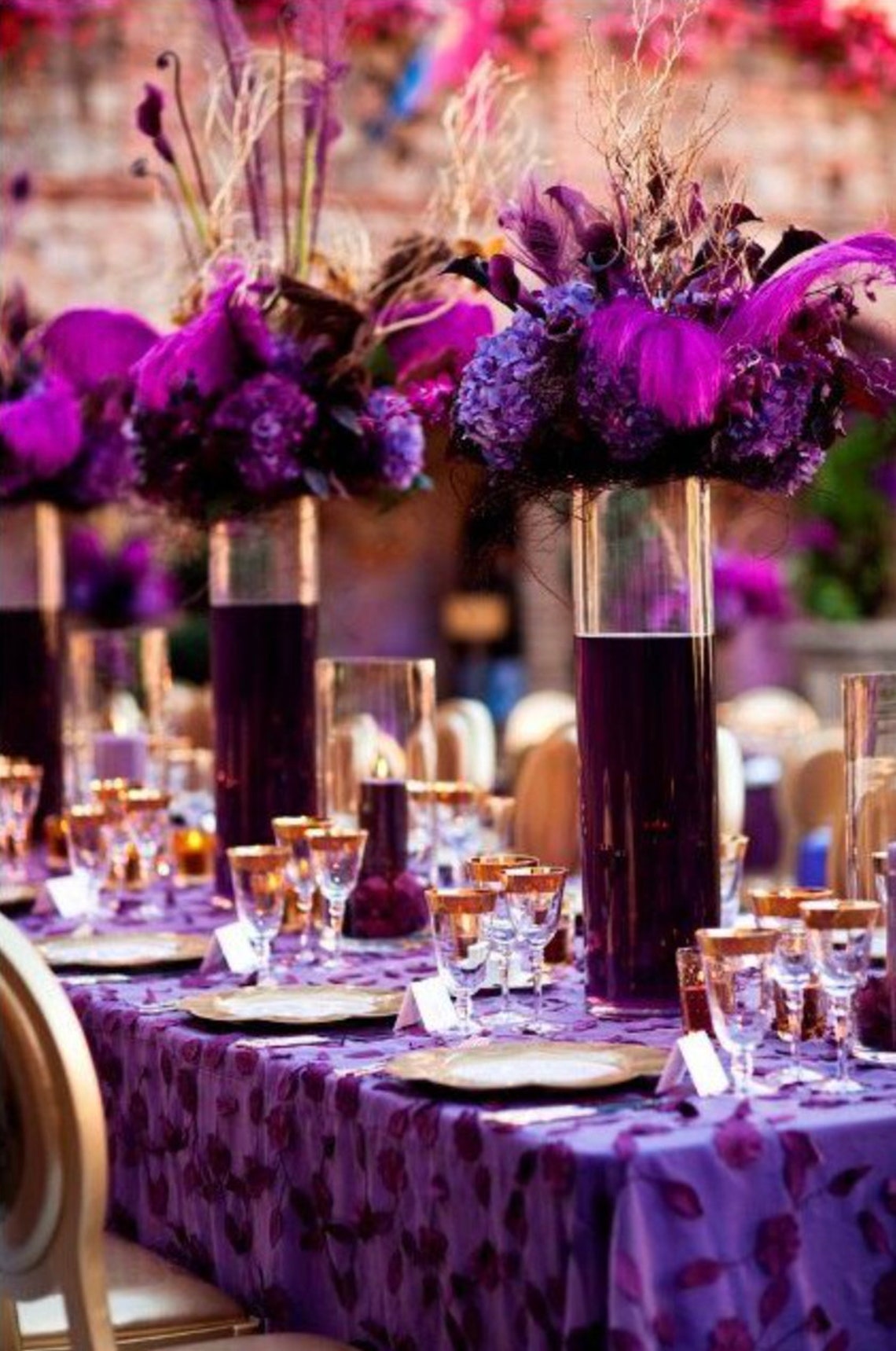 6 Cylinder Glass Vases Hurricane Vase Wholesale Centerpieces Etsy