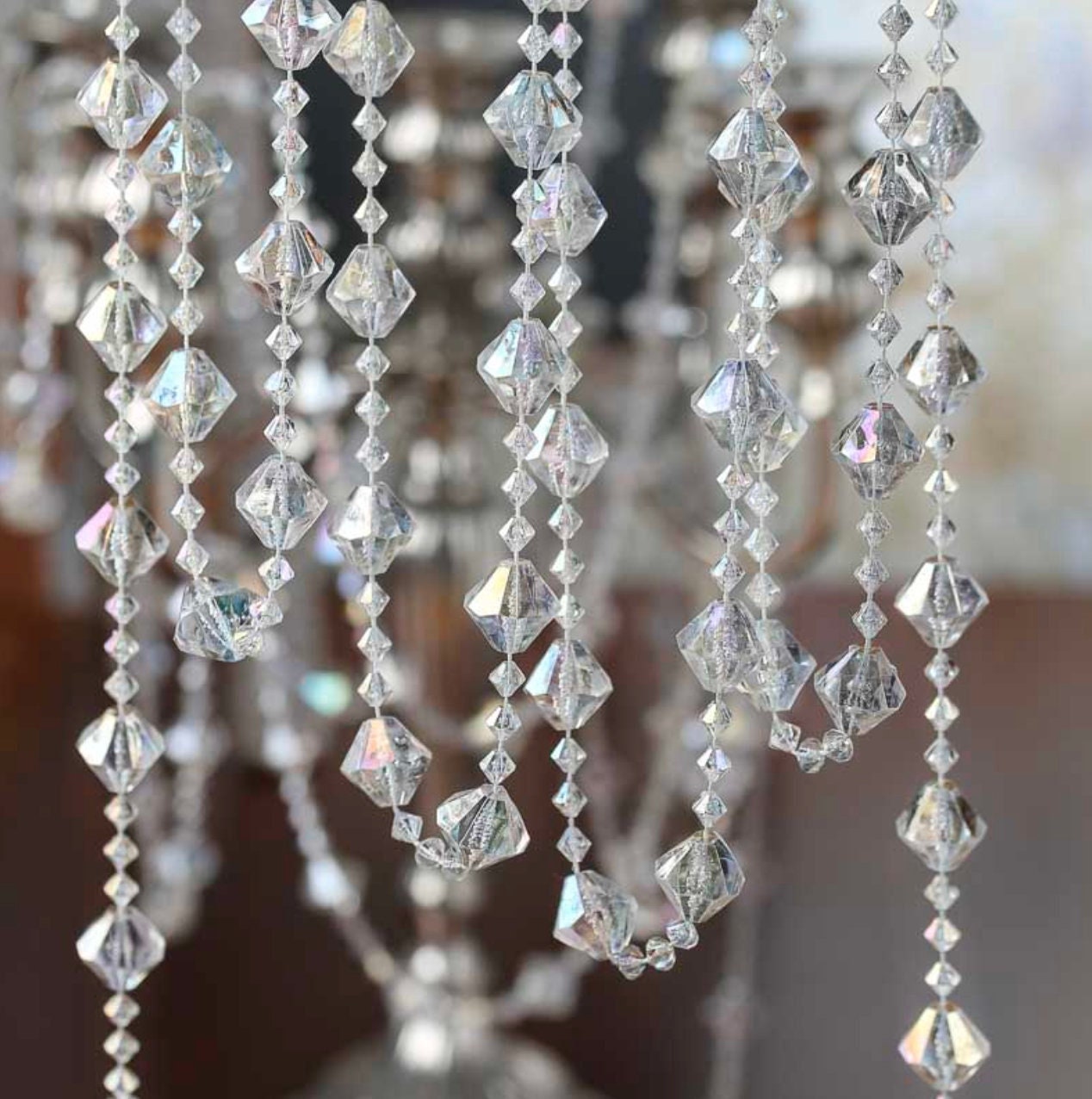 Home Decorative Crystal Garland at Rs 185/pieces