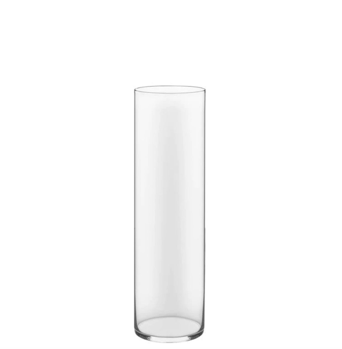 6 Cylinder Glass Vases Hurricane Vase Wholesale Centerpieces Etsy