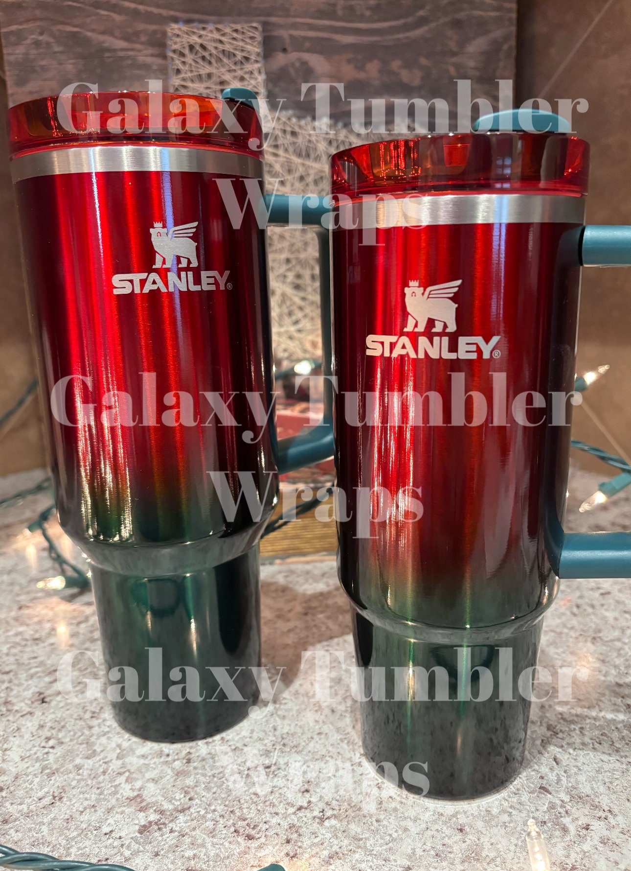STANLEY Red Grip Handle Stainless Steel Tumbler Starbucks Coffee x Stanley, Goods / Accessories