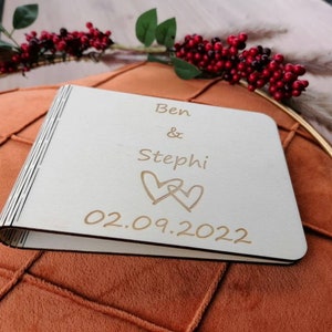Geldgeschenk zur Hochzeit | personalisiert | Hochzeitsgeschenk