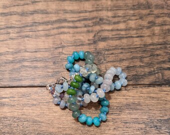 Ocean Ombre Handknotted Necklace