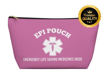 EpiPen Holder Bag, Allergy Med Alert Travel Organizer