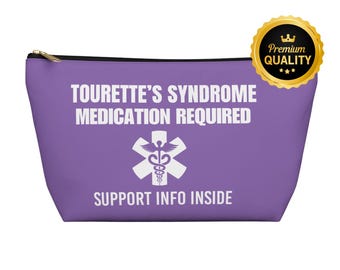 Läkemedelspåse för Tourettes syndrom, akutkit, resemedicinväska