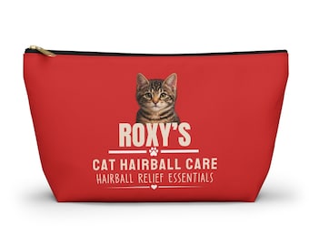 Organizador para Cuidados com Bolas de Pelo em Gatos, Bolsa Personalizada para Medicamentos de Gatos, Estojo para Remédios de Bolas de Pelo, Organizador de Suprimentos Médicos para Animais de Estimação, Bolsa para Visitas ao Veterinário