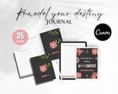 Remodel Your Destiny Journal, Life Coaching Ebook, Done For You Journal, Digital Planner