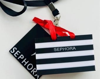 Sephora Inspired Mini Gift Bag Lanyard Set, Fan Tweens birthday Gift