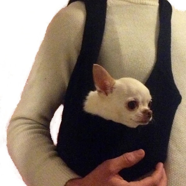Men's Dog Messenger Pet tote bag carrier sling