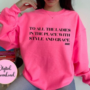 Biggie Lyrics SVG Biggie Smalls SVG Women's Shirt Png Cut File for