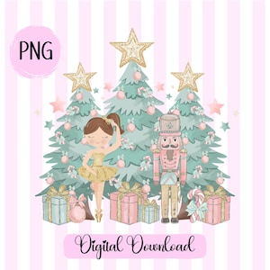 Nutcracker Png Nutcracker Christmas Holiday Clipart Ballet Rocking Horse Sugar Plum Fairy Russian Png Watercolor Christmas Sublimation PNG