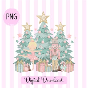 Nutcracker Png Nutcracker Christmas Holiday Clipart Ballet Rocking Horse Sugar Plum Fairy Russian Png Watercolor Christmas Sublimation PNG