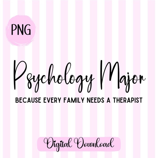 Psychology Major Sweatshirt png Psychology Student Gift Funny Psychology Shirt Psych Student Gift Womens Psychology svg therapy png