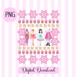Nutcracker Png Nutcracker Christmas Holiday Clipart Ballet Rocking Horse Sugar Plum Fairy Russian Png Watercolor Christmas Sublimation PNG