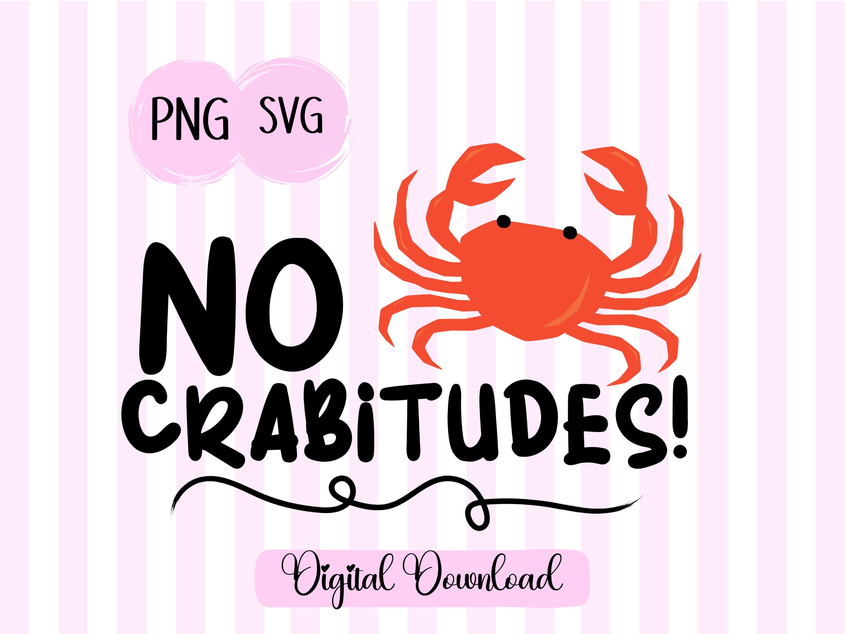 Funny Crab Saying - Etsy, image size:2700x2025