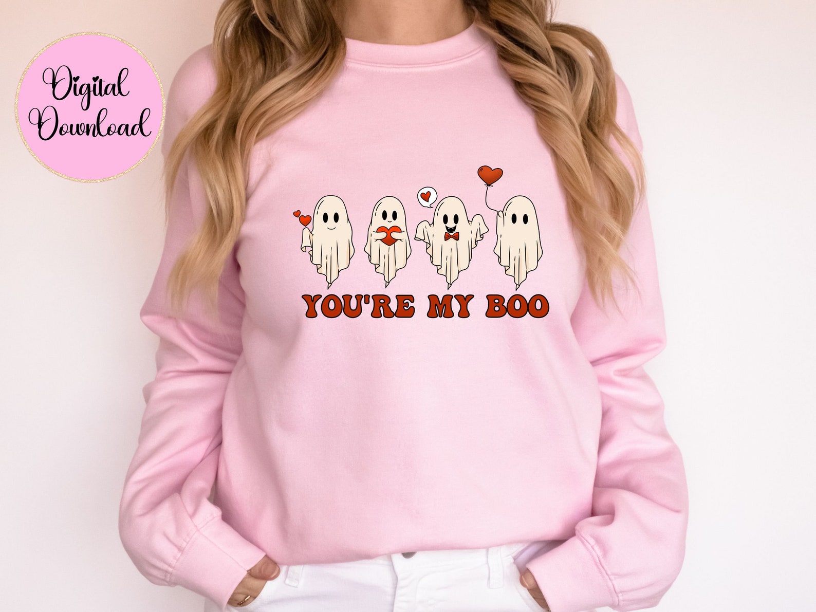 You're My Boo Png Be My Valentine Ghost Png Ghosts With - Etsy