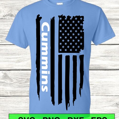 Cummins american flag shirt Clearance