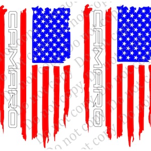 US Flagge mit Camaro Logo für den Chevy Camaro Autobesitzer in deinem Leben. Ausgelegt für 20 oz. Becher. png, svg, dxf und eps Dateien enthalten