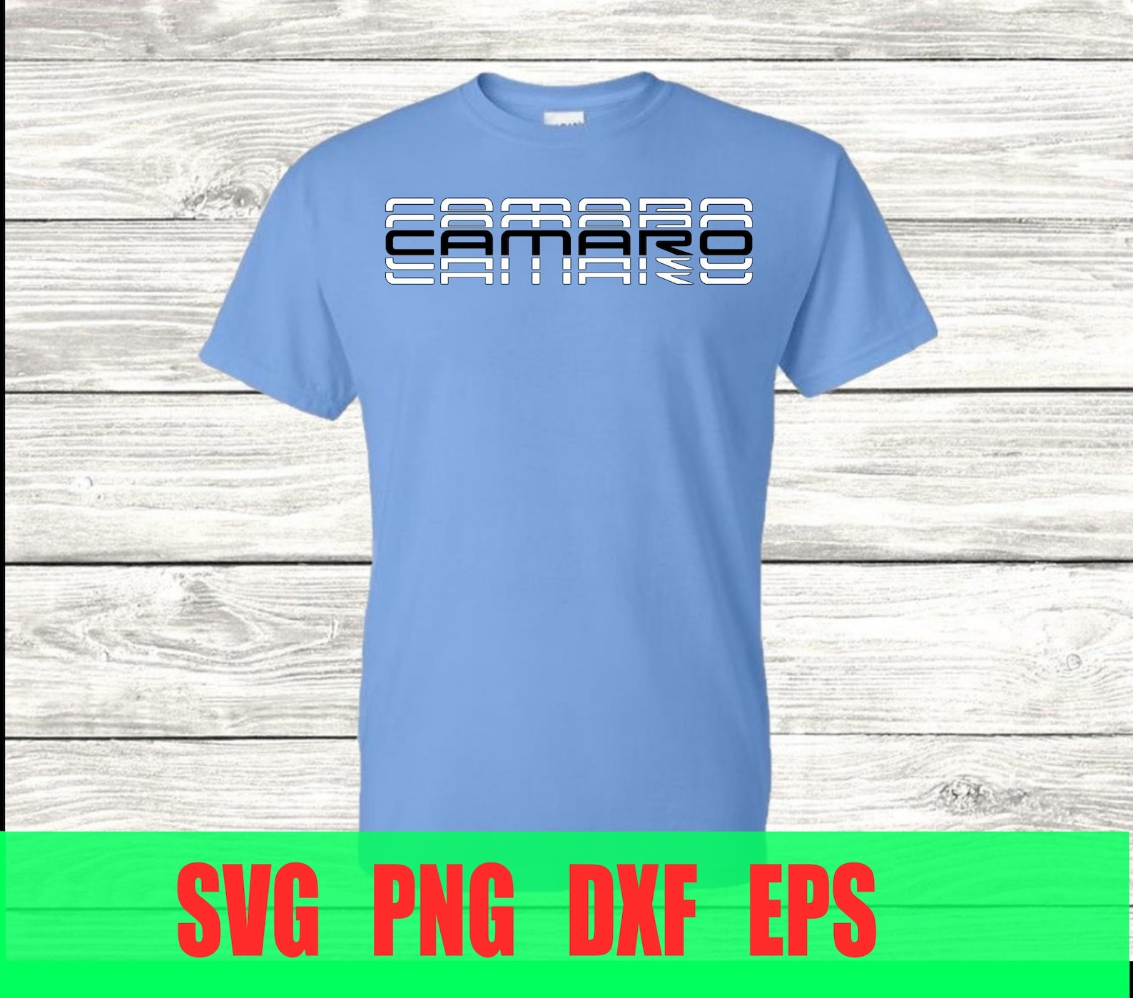 Chevy Camaro Repeating Logo. Svg, Png, Dxf and Eps Files for T-shirts ...