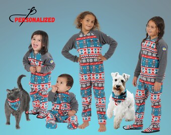 Canadian Made, Christmas Onesies, Kids Pyjamas, Christmas Jammies, Matching Pets, Christmas Morning