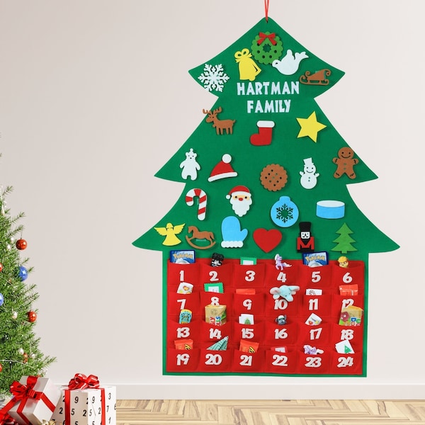 Felt Advent Calendar Etsy