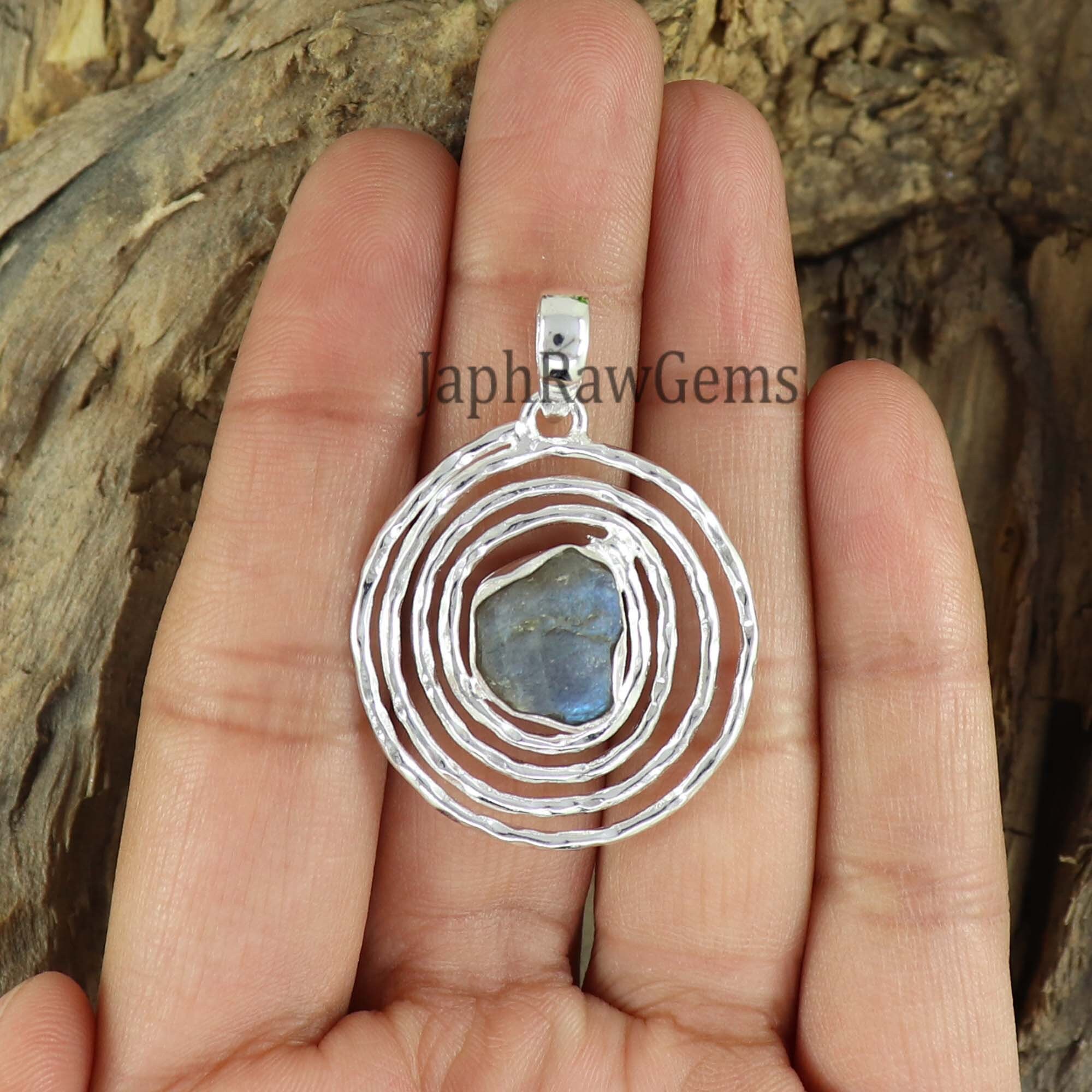 ネックレス・ペンダント LAZY DAWN crystal pendant necklace Sterling Silver Colorful Pendant 925 Sterling Silver