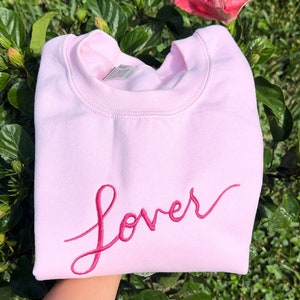 Lover Embroidered Sweater