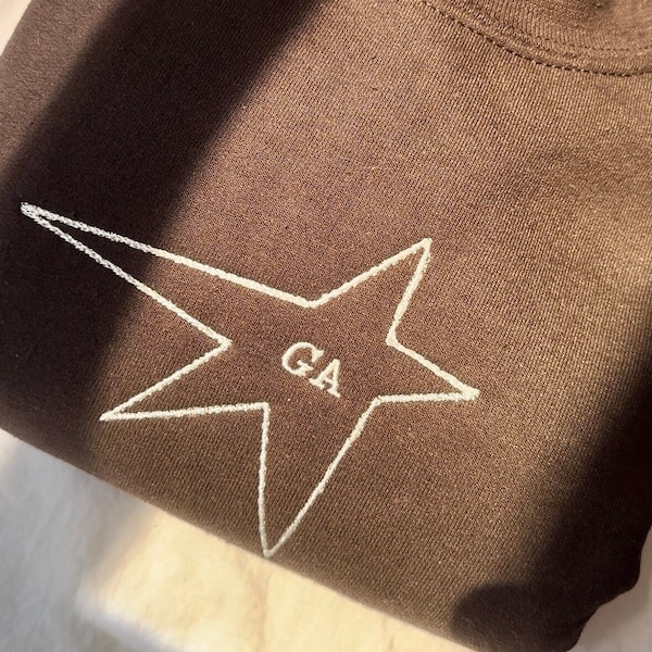 GA Star Embroidered Sweater