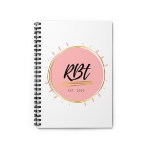 RBT Registered Behavior Technician Bright Design Spiral Notebook - Ruled Line