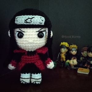 Crochet doll amigurumi pattern ,The first ninja, pdf pattern