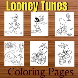 Looney Tunes Coloring Pages/Coloring Book/Coloring Sheets