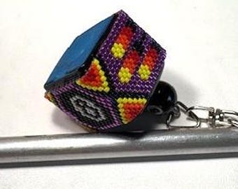 Beaded Billiard Chalk Holder