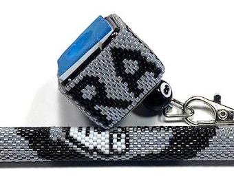 Beaded Billiard Chalk Holder Raiders
