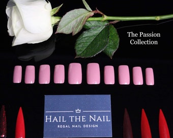 Extra wide Press on nails - The Passion Collection - various colours and shapes