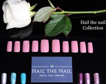 Extra wide Press on nails - hail the nail collection - various colours and shapes