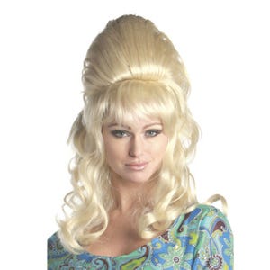 GROOVY BABY! 1960&#39;s Fembot Theatrical Beehive Wig