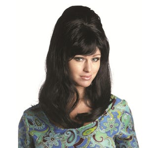 GROOVY! 1960's Priscilla Presley Theatrical Beehive Wig