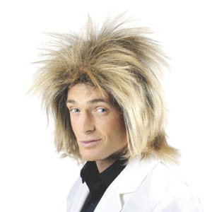 1980&#39;s Rod Stewart Character Theatrical Costume Wig