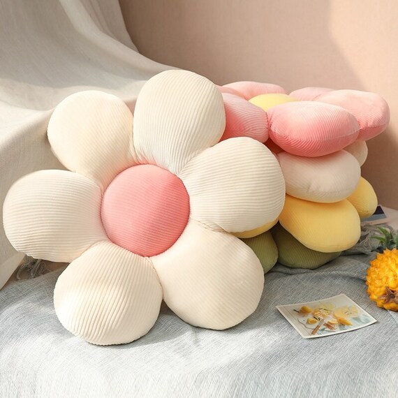 flower shaped pillows