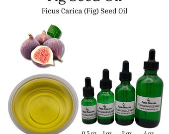 Pure Organic Fig Seed Oil – 100% Botanical Plant Oil