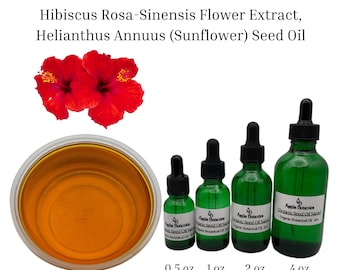 Pure Organic Hibiscus Oil - 100% Botanical Plant Oil
