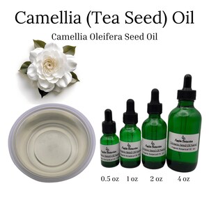 Pure Organic Camellia (Tea Seed) Oil – 100% Botanical Plant Oil