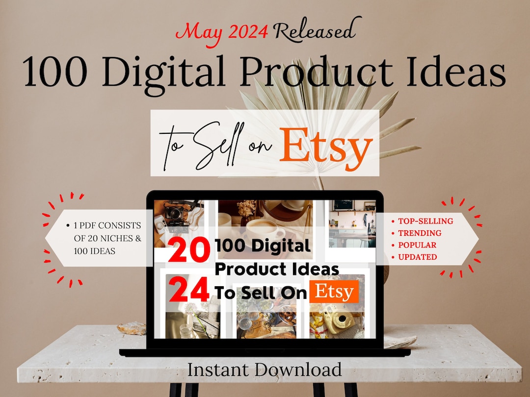 2024 ETSY Digital Product Ideas, 100 Digital Product Ideas to Sell on ...