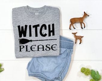 Toddler Halloween Shirt | Witch Please kids Shirt | Fall Kids Shirt